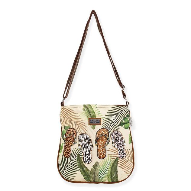 Sun 'N' Sand North/South Flip-Flops Crossbody