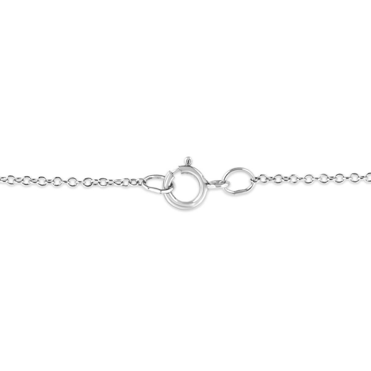 Haus of Brilliance Sterling Silver Diamond Cancer Zodiac Pendant