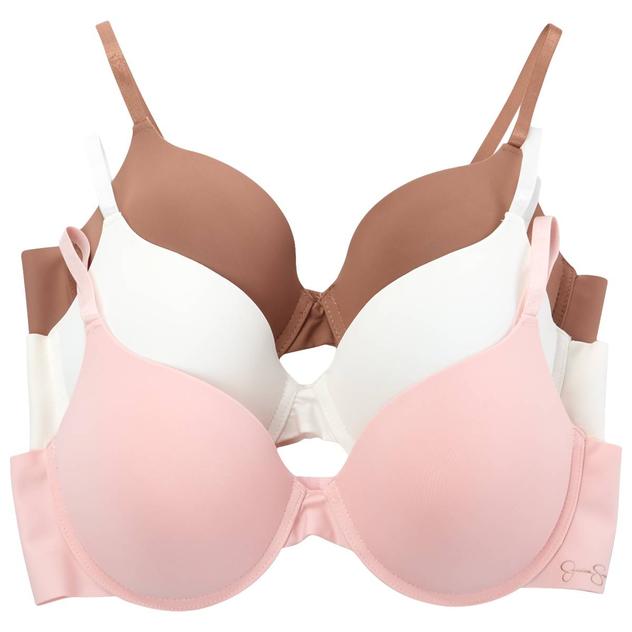 Womens Jessica Simpson 3pk. Push-Up Bras JS51258BV