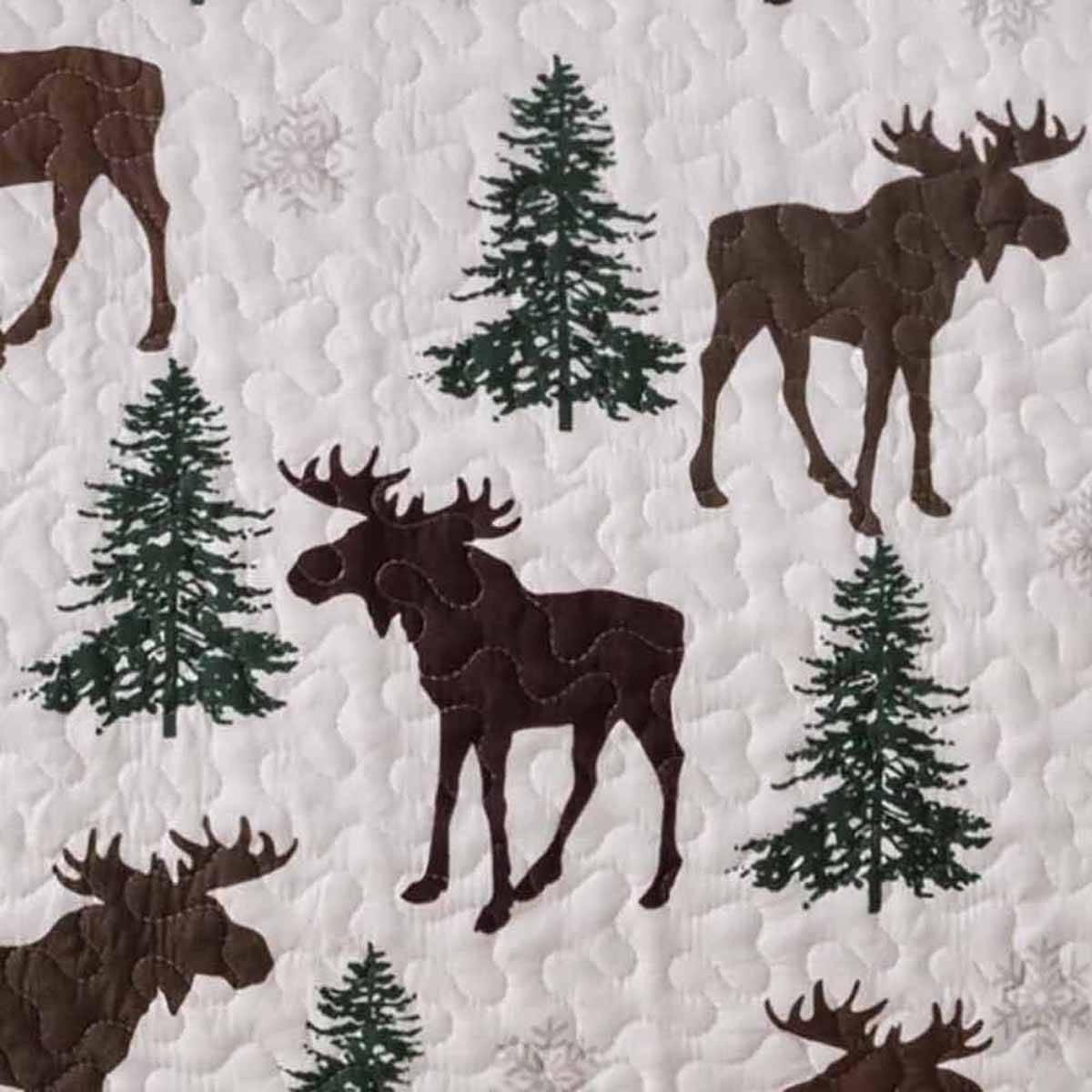FreshFolds 3pc. Premium Nature Reversible Bedspread Quilt Set