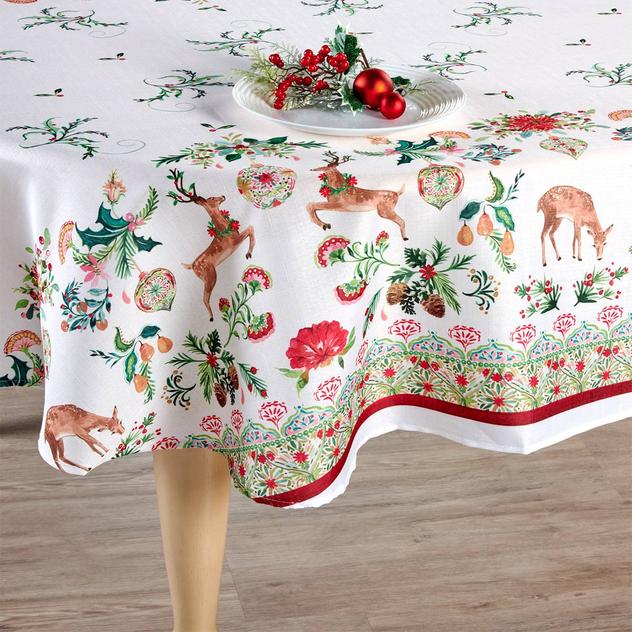 Decorated Forest Tablecloth