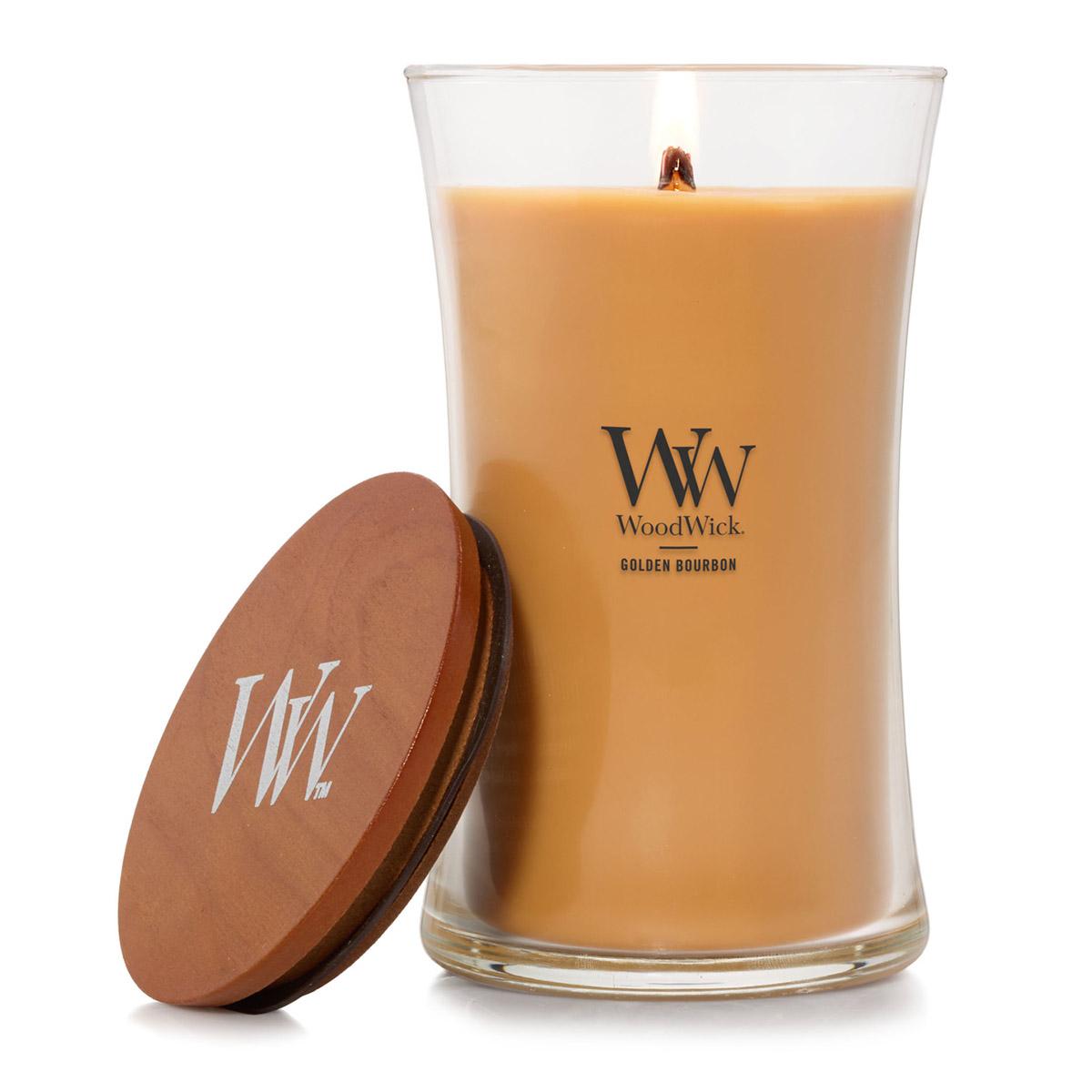 WoodWick® Golden Bourbon 21.5oz. Jar Candle