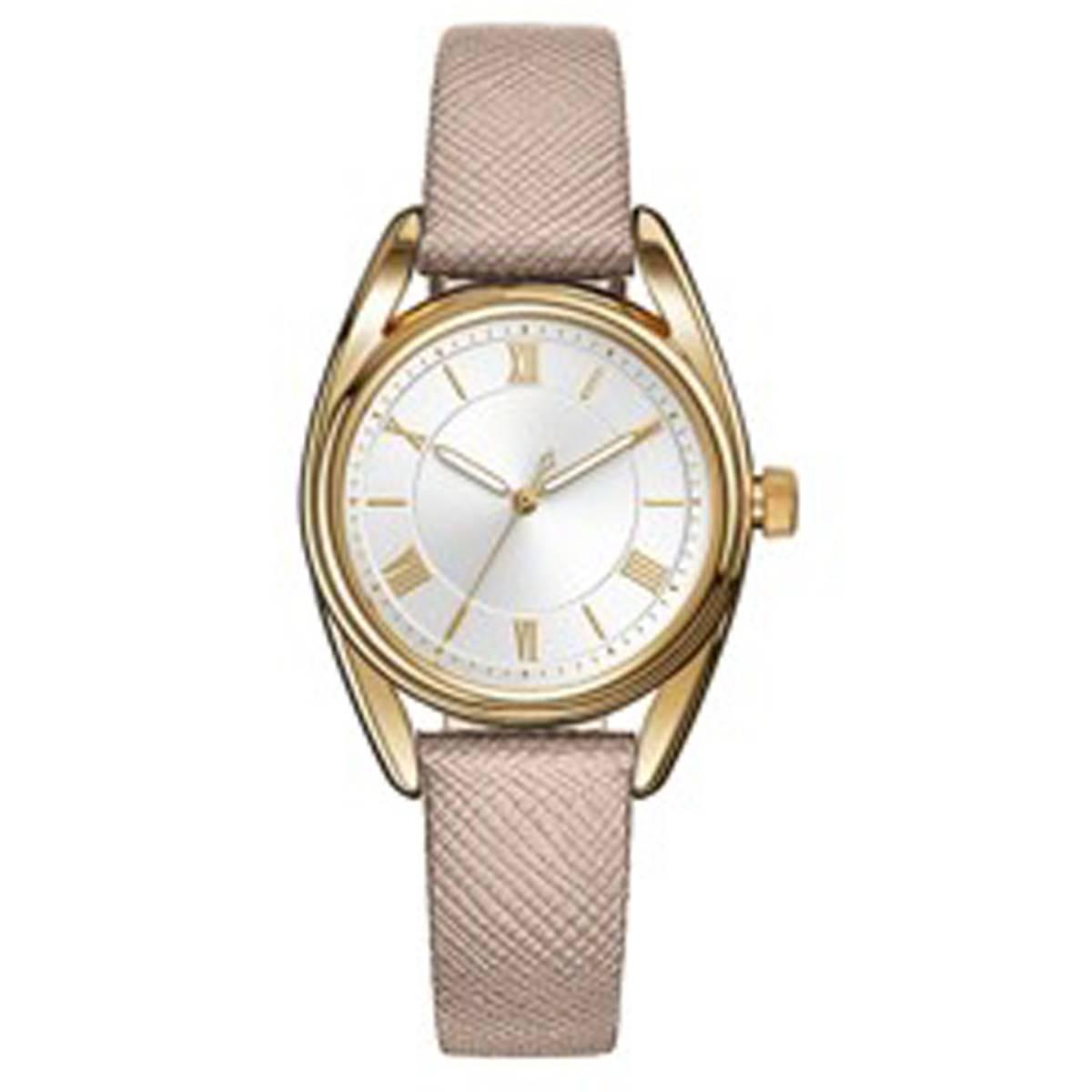 Womens Gold-Tone White Dial Analog Watch - 14891G-07-B12