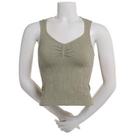 Juniors Wallflower Cassandra Embossed Seamless Tank Top