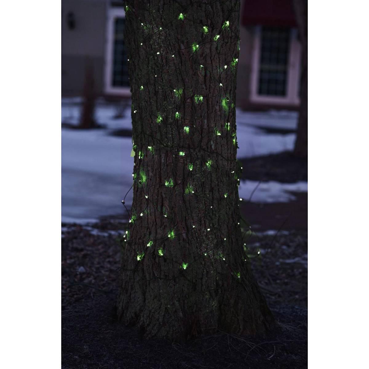 Northlight Seasonal Green Tree Trunk Wrap Christmas Net Lights
