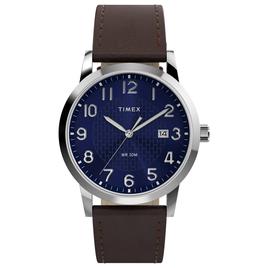 Mens Timex(R) Main Street Blue Dial Watch - TW2Y67500JT