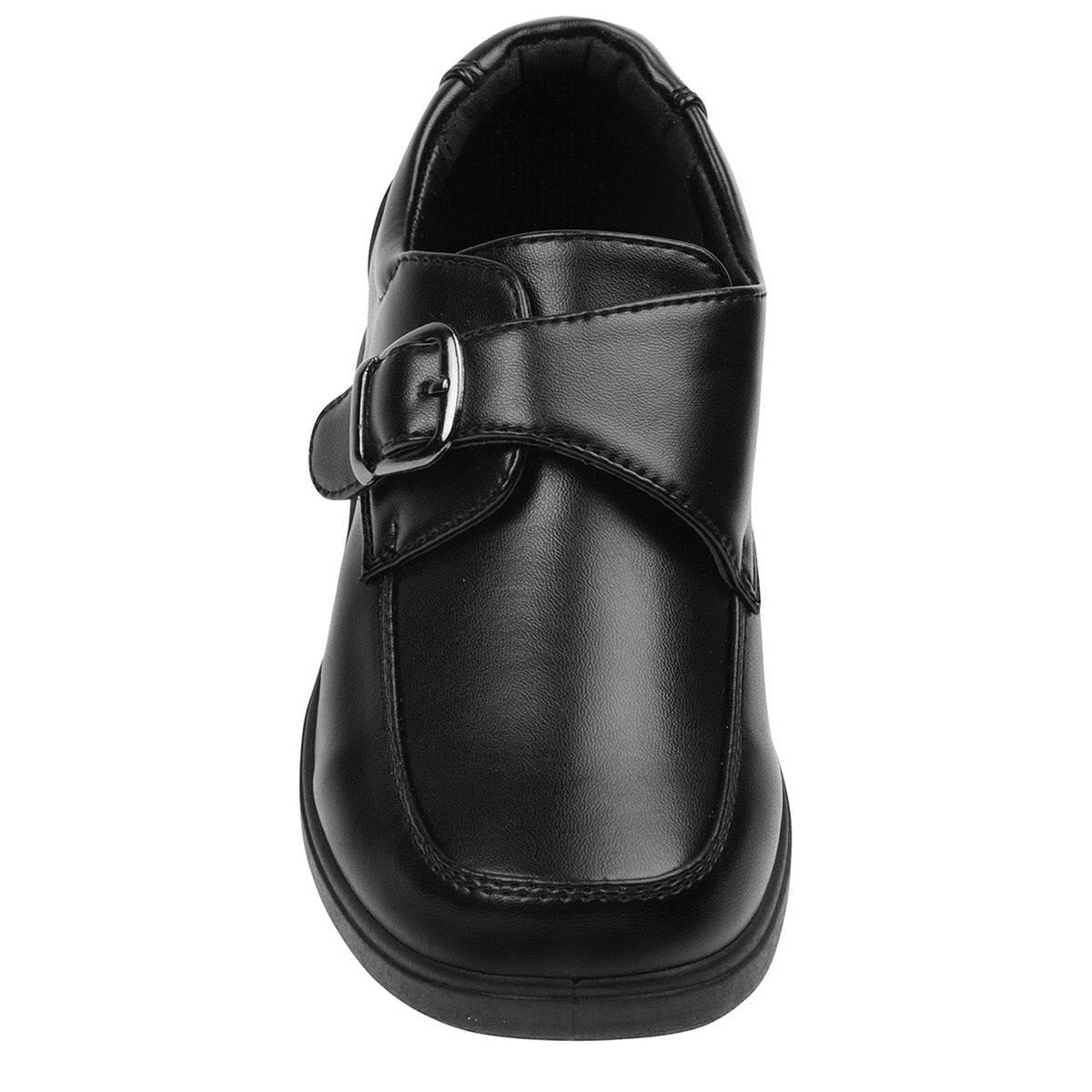 Little Boy Josmo Slip-On Comfort School Oxfords w/ Buckle Detail