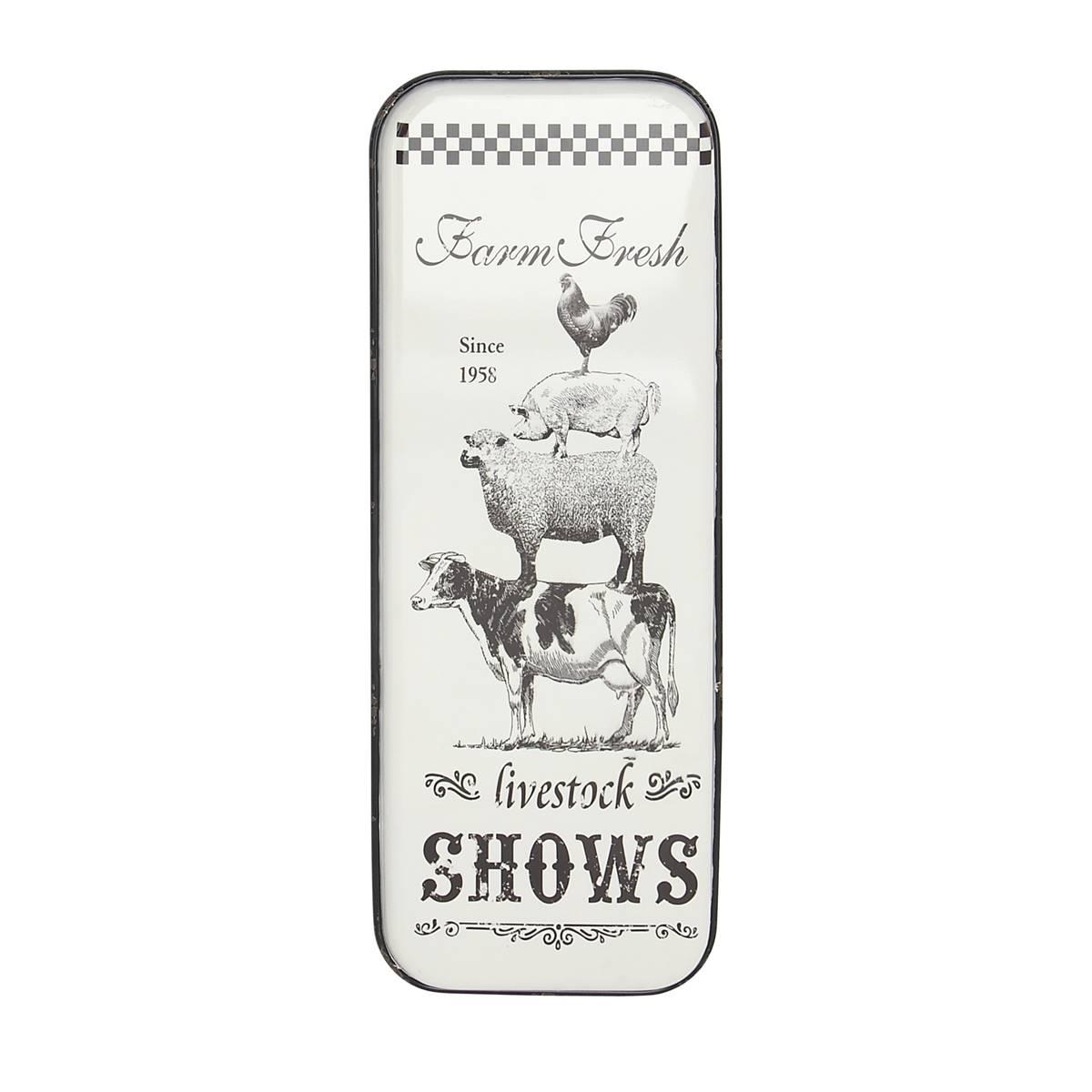 9th & Pike® Oversized Vintage Inspired Livestock Animal Sign