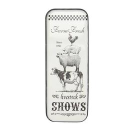 9th & Pike® Oversized Vintage Inspired Livestock Animal Sign