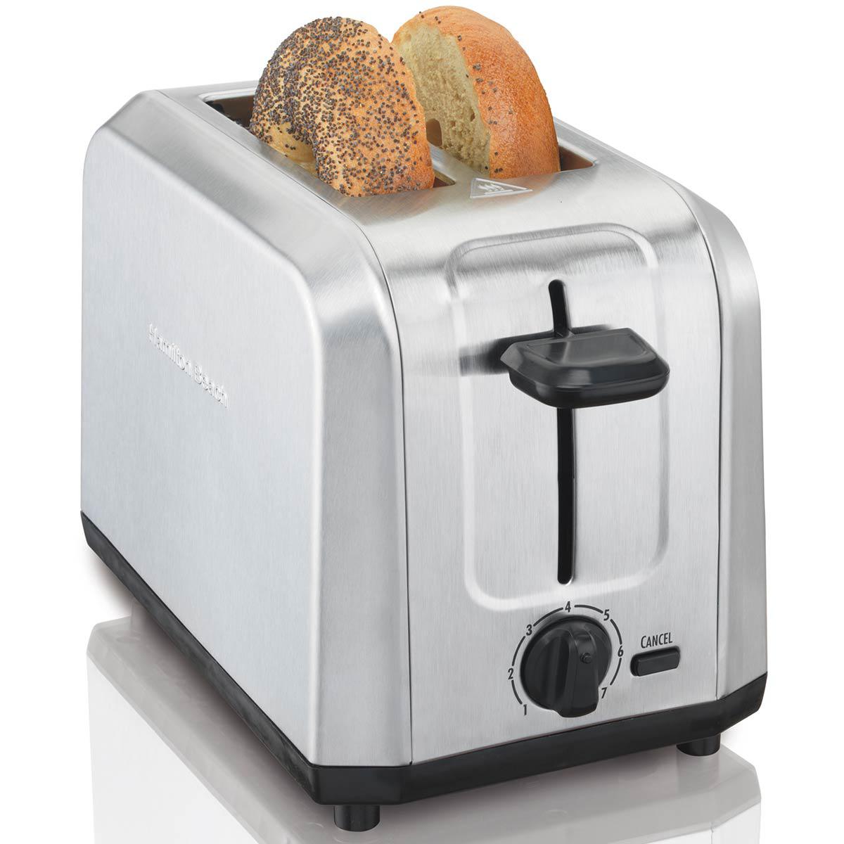 Hamilton Beach(R) 2 Slice Stainless Steel Toaster