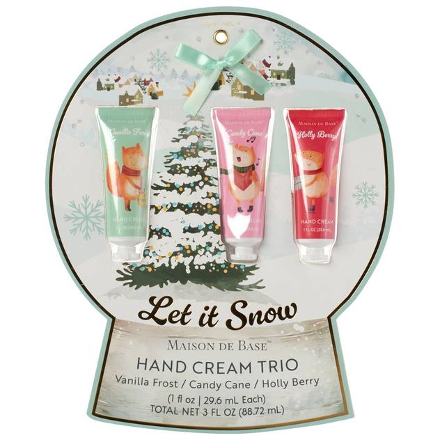Maison De Base Let It Snow Hand Cream Trio