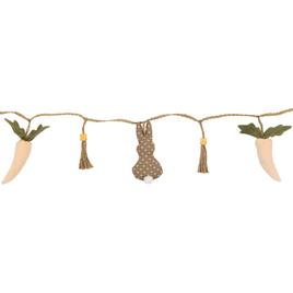 Northlight Seasonal Carrots & Bunnies Plush Easter Garland