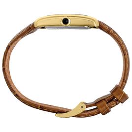 Womens Seiko Essentials Collection Gold-Tone Watch - SWR100