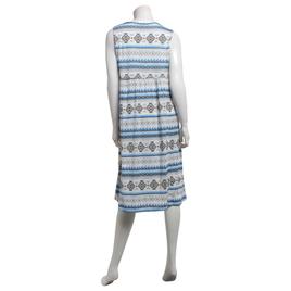 Womens MUK LUKS® Sleeveless Western Blanket Nightgown