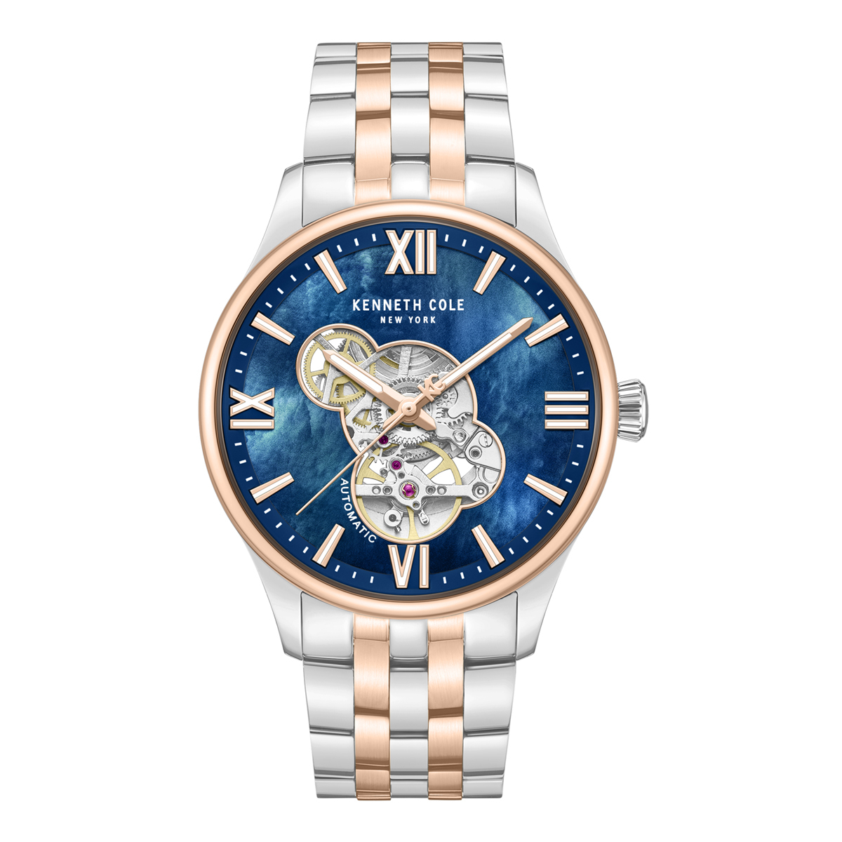 Mens Kenneth Cole New York(R) Automatic Multi Watch - KCWGY0089103