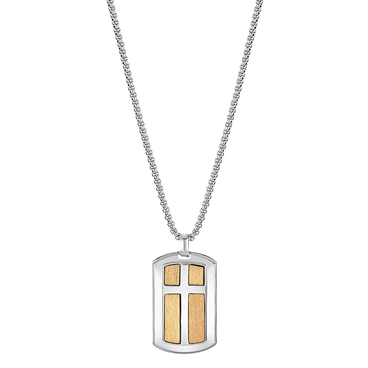 Mens American Exchange Cross ID Tag Pendant/Bracelet/Earrings