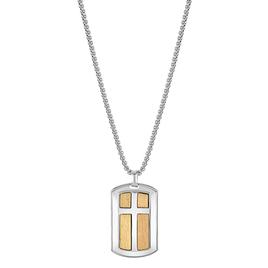 Mens American Exchange Cross ID Tag Pendant/Bracelet/Earrings