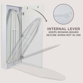 Ivation Wall Mounted Ironing Board w/ Mirror