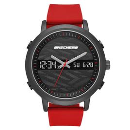 Mens Skechers Red Lawndale Analog & Digital Watch - SR5073