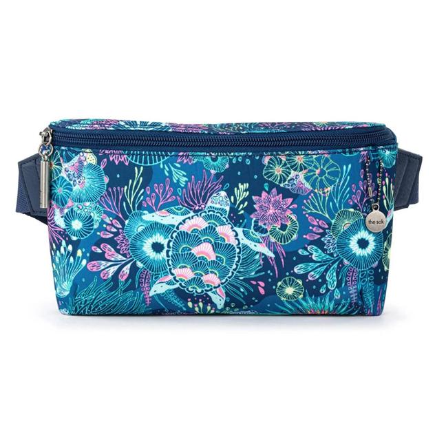 Sakroots Small Belt Bag - Royal Blue Seascape