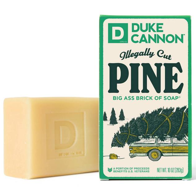 Duke Cannon Holiday Illegally Cut Pine Big Brick of Soap