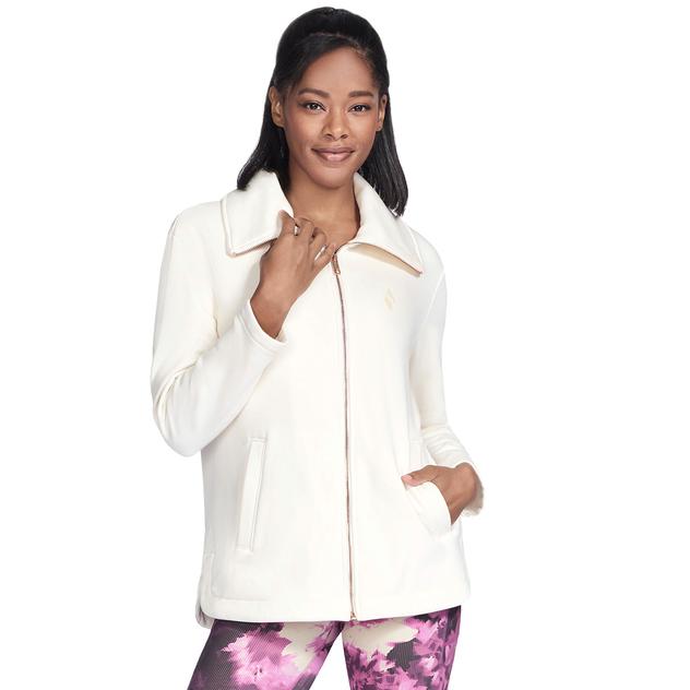 Womens Skechers GO SNUGGLE Full Zip Jacket