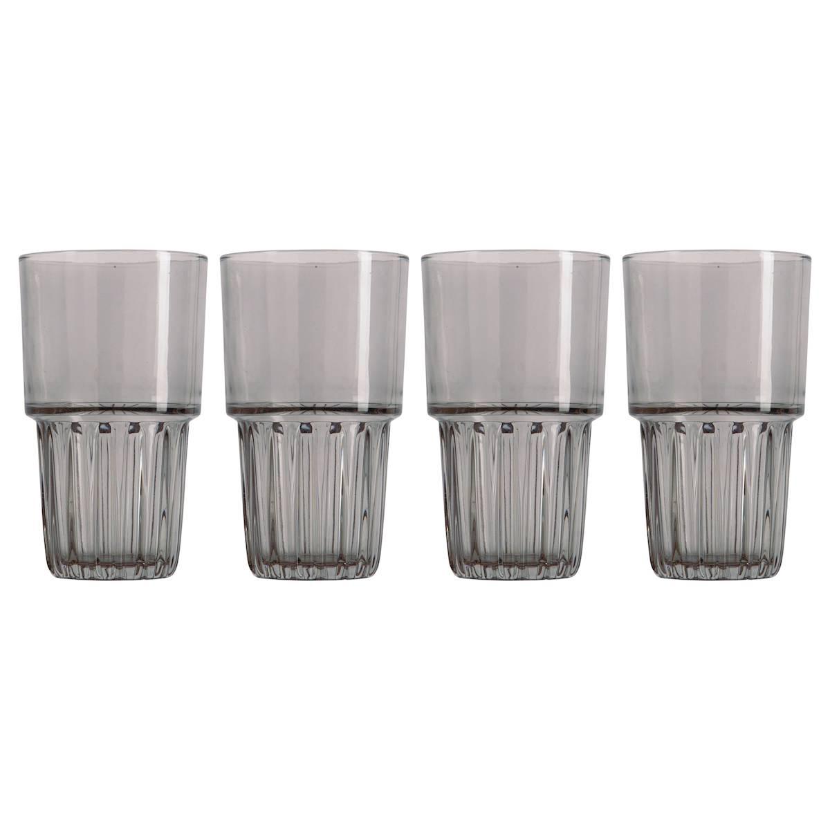 Forum Smoke 16.27oiz. High Ball Glasses - Set of 4