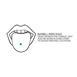 4pk. 14-Gauge Bioflex Tongue Retainer