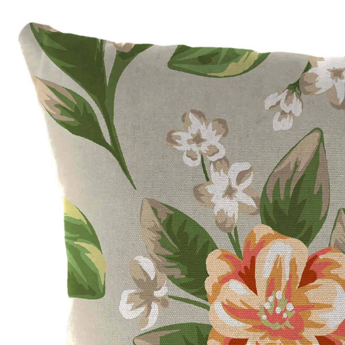 Jordan Manufacturing 2pk. Tori Floral Outdoor Throw Pillow Set