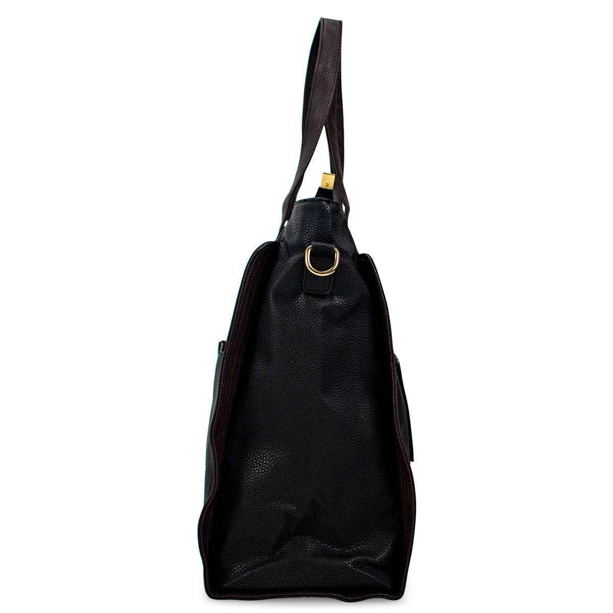 Badgley Mischka Rose Vegan Leather Travel Tote Weekender Bag