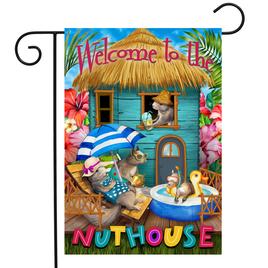 Briarwood Lane Summer Nuthouse Garden Flag