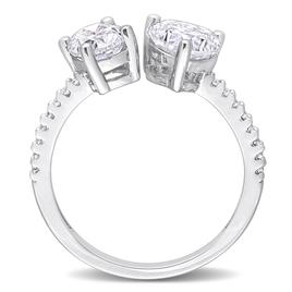 Gemstone Classics™ Sterling Silver Moissanite Ring