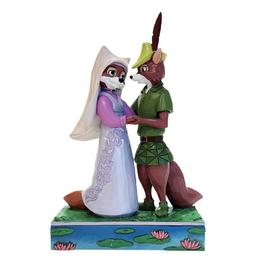 Jim Shore Disney Traditions Robin Hood & Maid Mariane Figurine