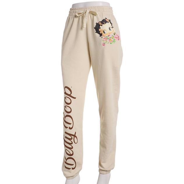 Juniors Freeze Betty Boop Fleece Lined Jogger Sweatpants