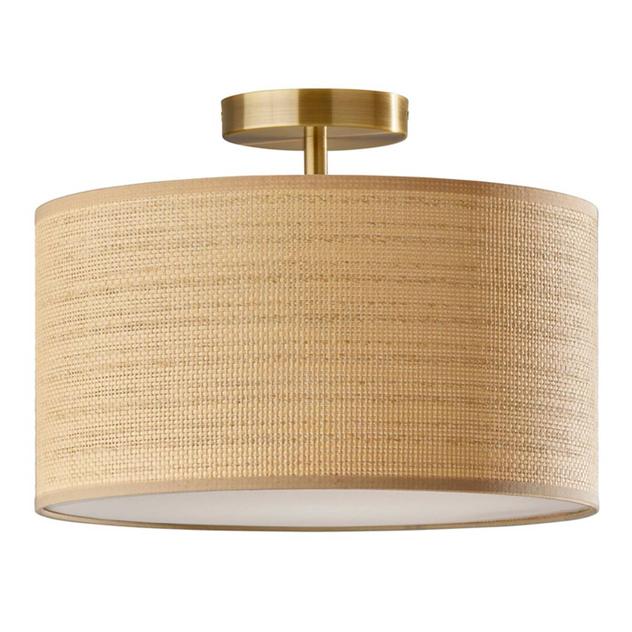 Adesso Harvest Light Ceiling Flush Mount Fixture