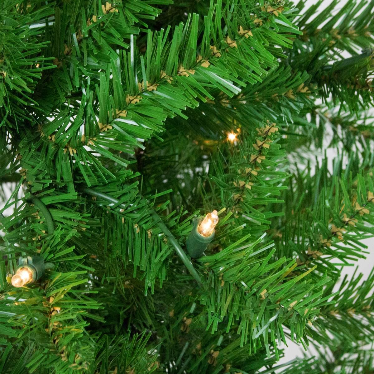 Northlight 7.5ft. Pre-Lit Pencil White River Fir Artificial Chri