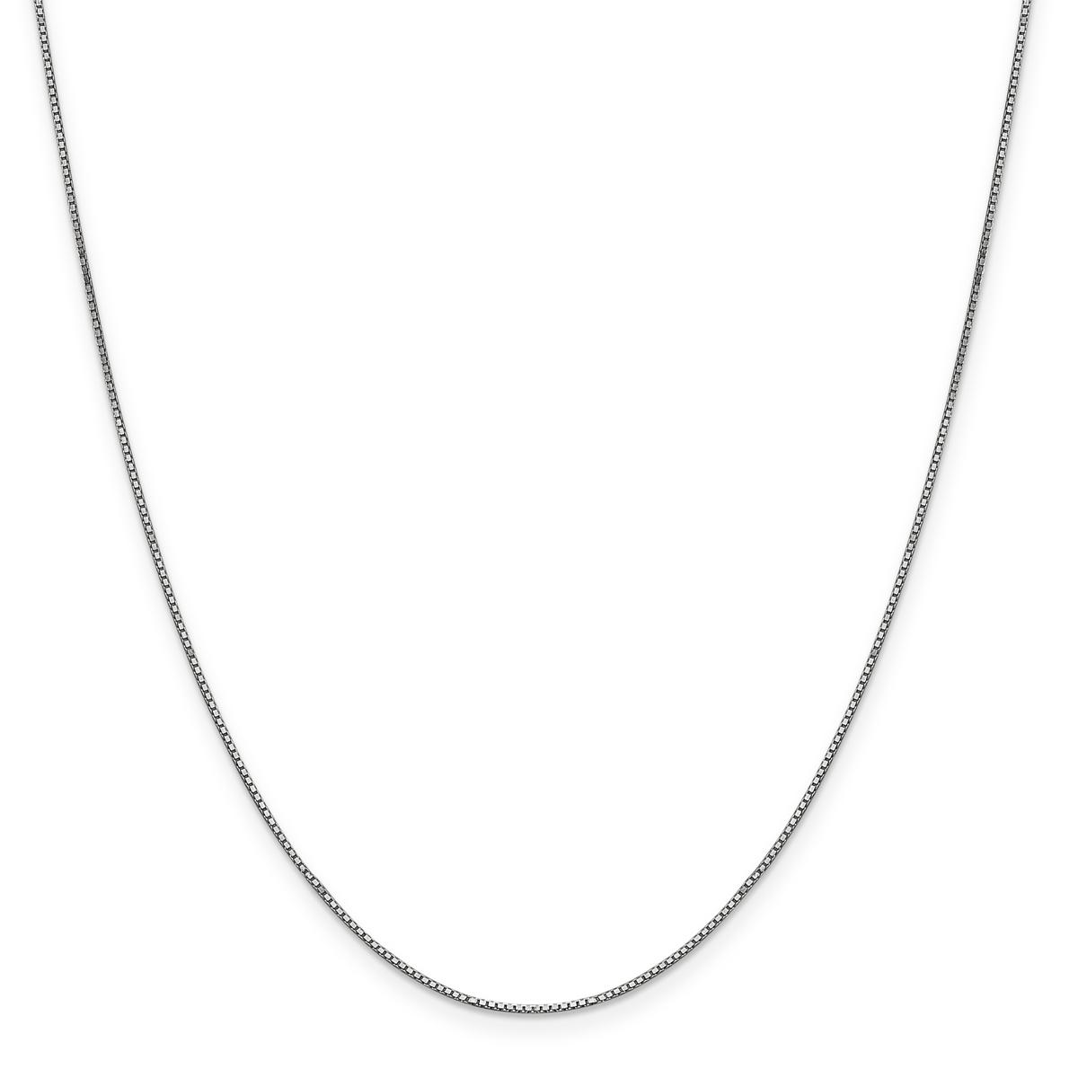 Gold Classics(tm) 10kt. White Gold 0.9mm 16in. Chain Necklace