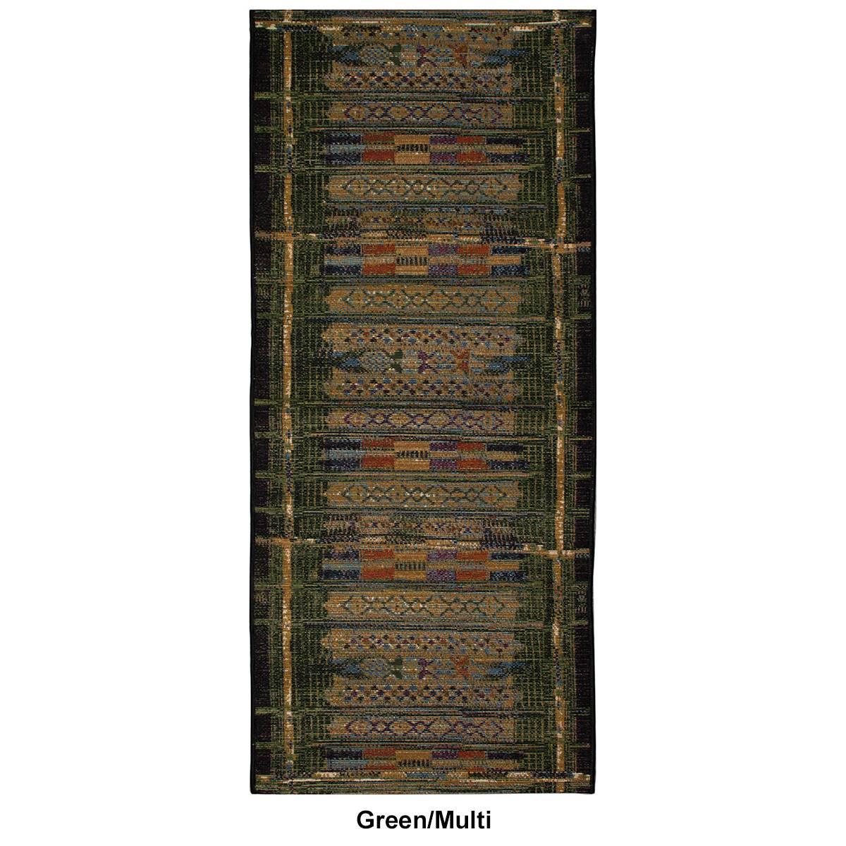 Liora Manne Esencia Tribal Stripe Rectangular Runner