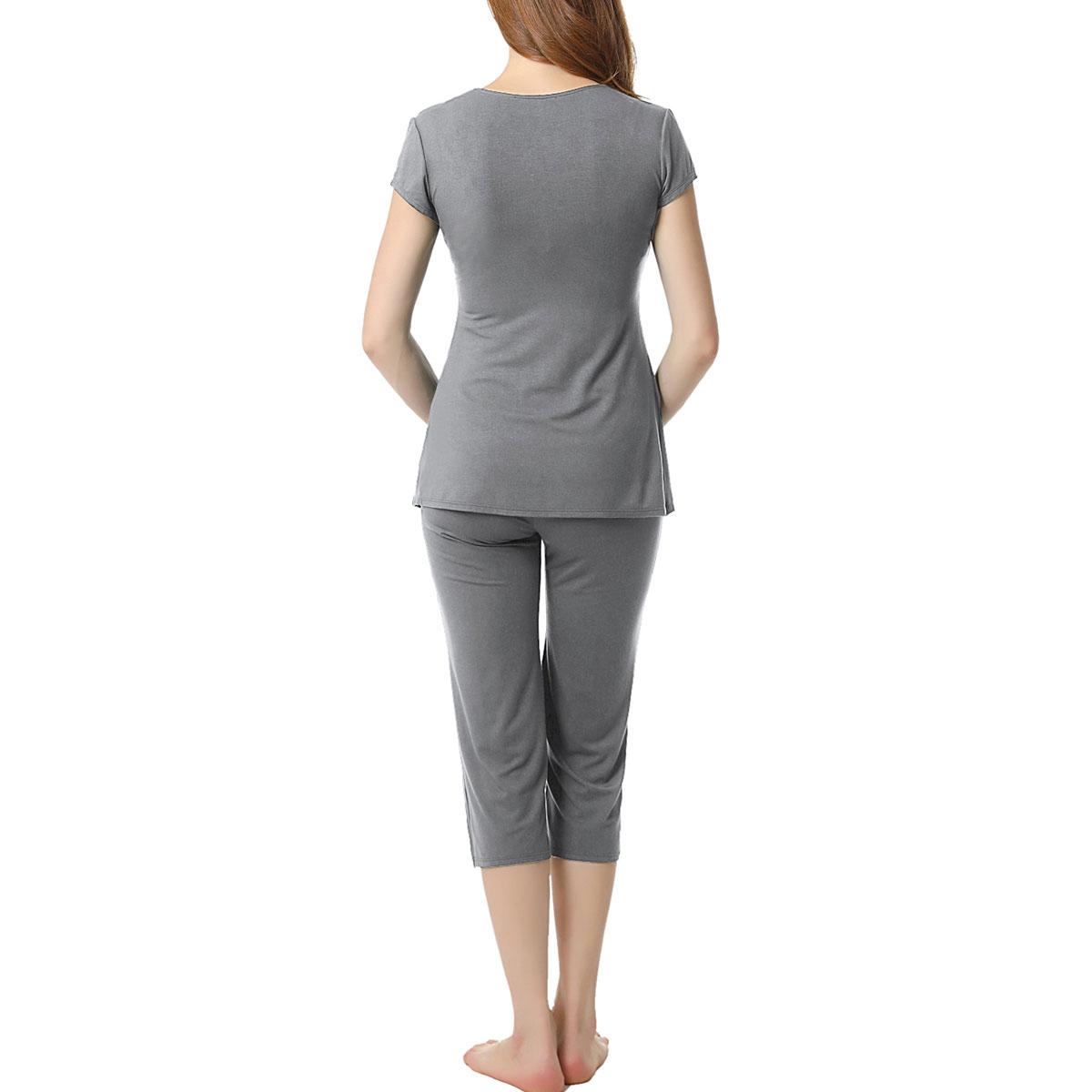 Womens Glow & Grow® Maternity Nursing Pajama Set