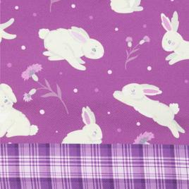 Northlight Seasonal Hopping Bunnies Plaid Easter Oven Mitts