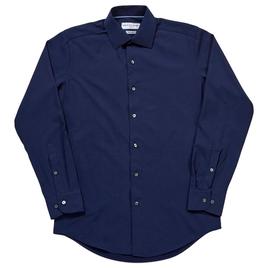 Mens Christian Aujard Fitted Dress Shirt - Navy/White