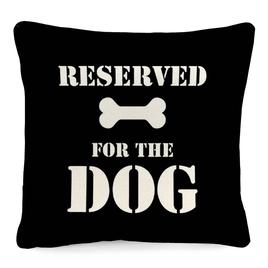 Jordan Manufacturing Reserved for the Dog Outdoor Throw Pillow