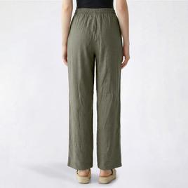 Juniors Hunter & Brown Elastic Waist Drawstring Wide Leg Pants