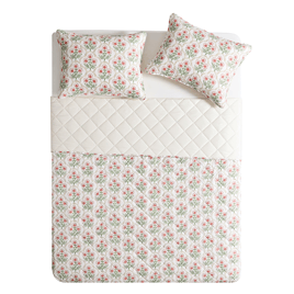 VCNY Home Ellia Taupe 3pc. Pinsonic Quilt Set