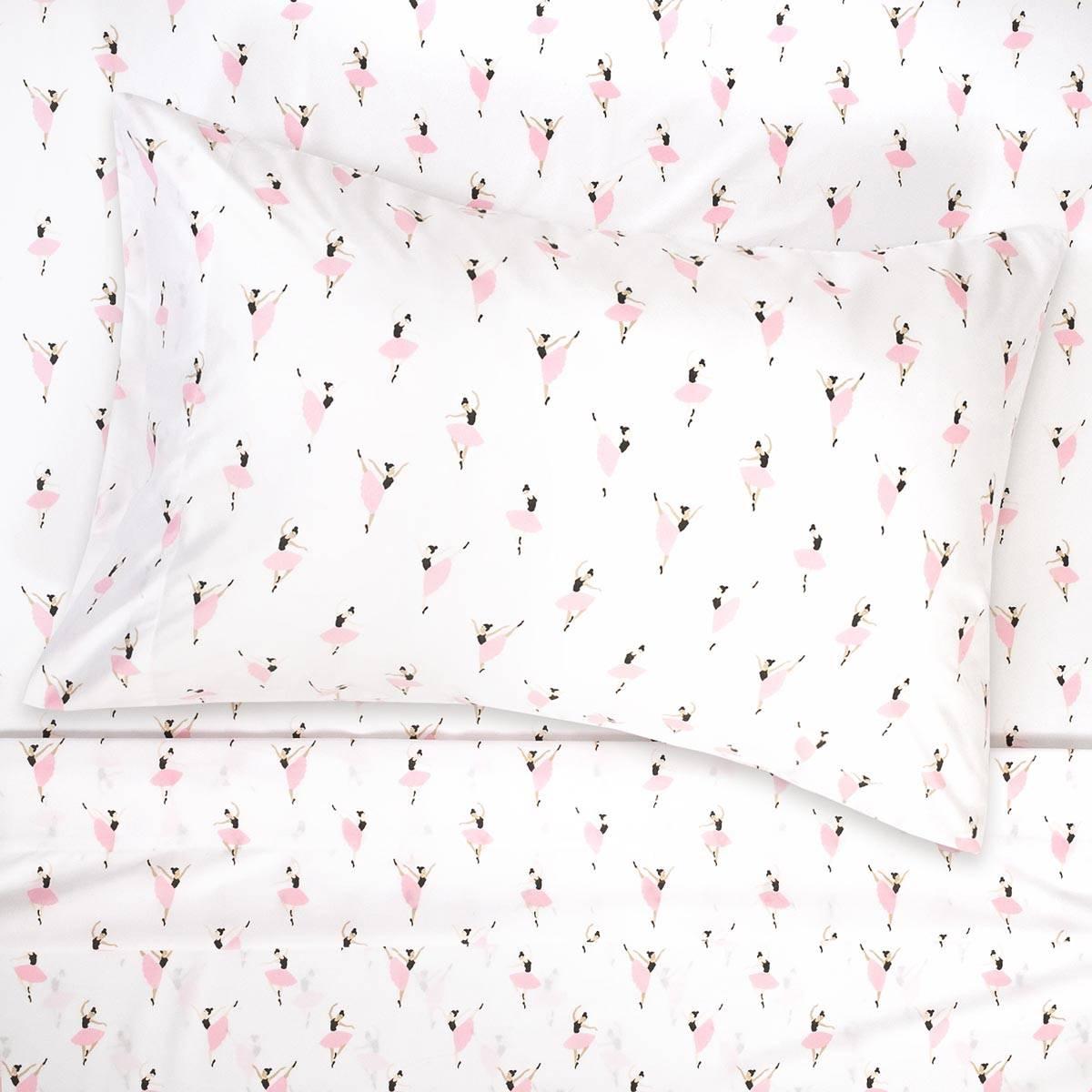 Sweet Home Collection Kids Fun & Colorful Ballerina Sheet Set