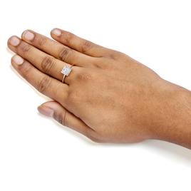 Haus of Brilliance 10kt. Rose Gold 1/3ctw. Diamond Square Ring
