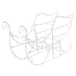 Northlight Seasonal Lighted Sleigh Outdoor Christmas Decoration