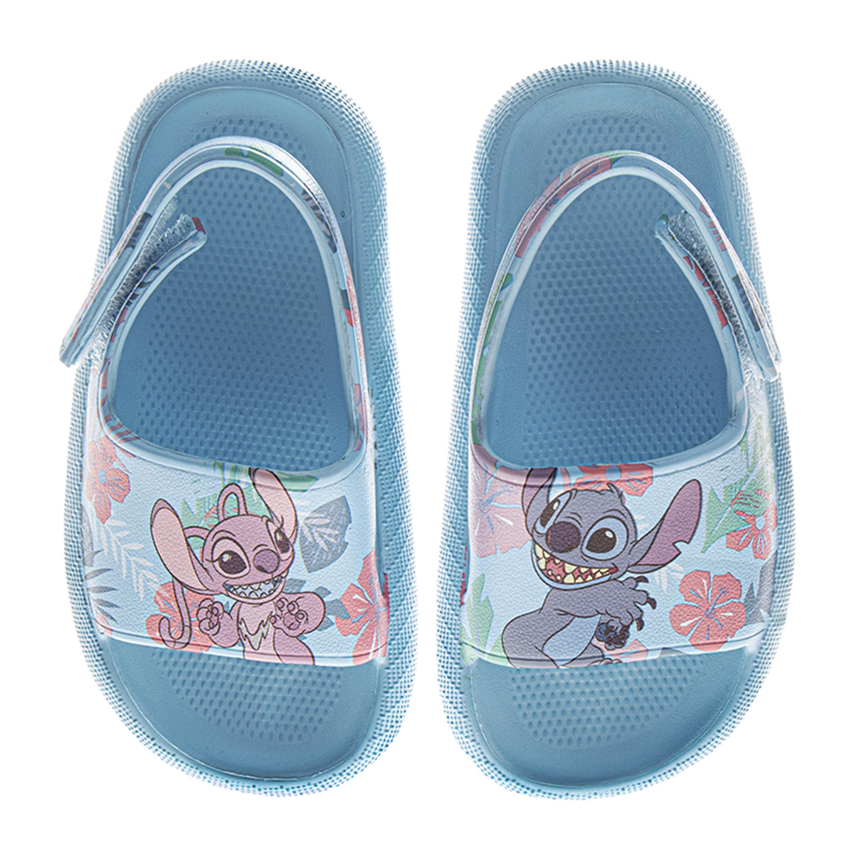 Toddler Girls Disney(tm) Stitch & Angel Slip-On Sandals