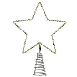 National Tree 13.5in. Dual Color(R) Open Star Tree Topper
