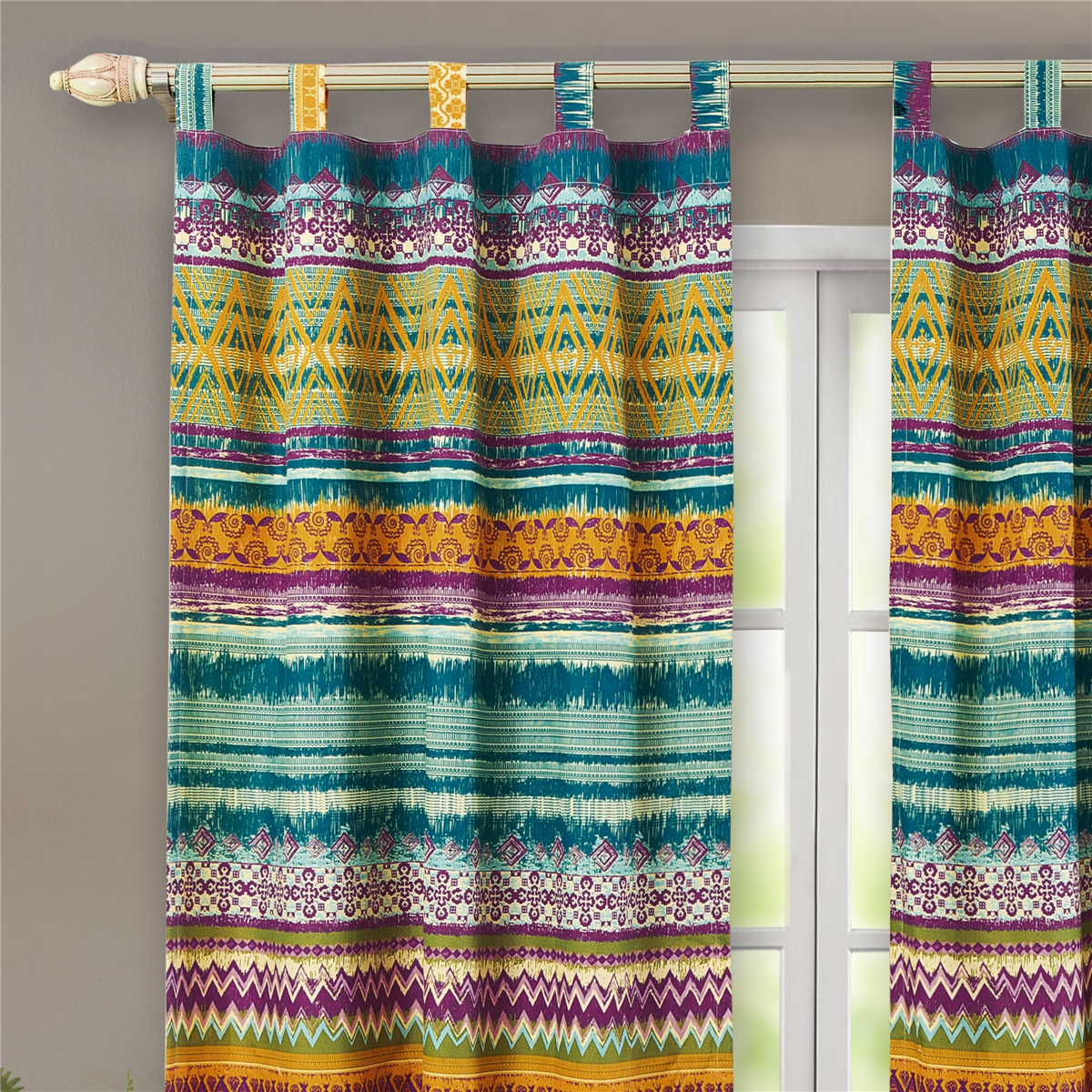Greenland Home Fashions™ Southwest 2pc. Curtain Panel Set